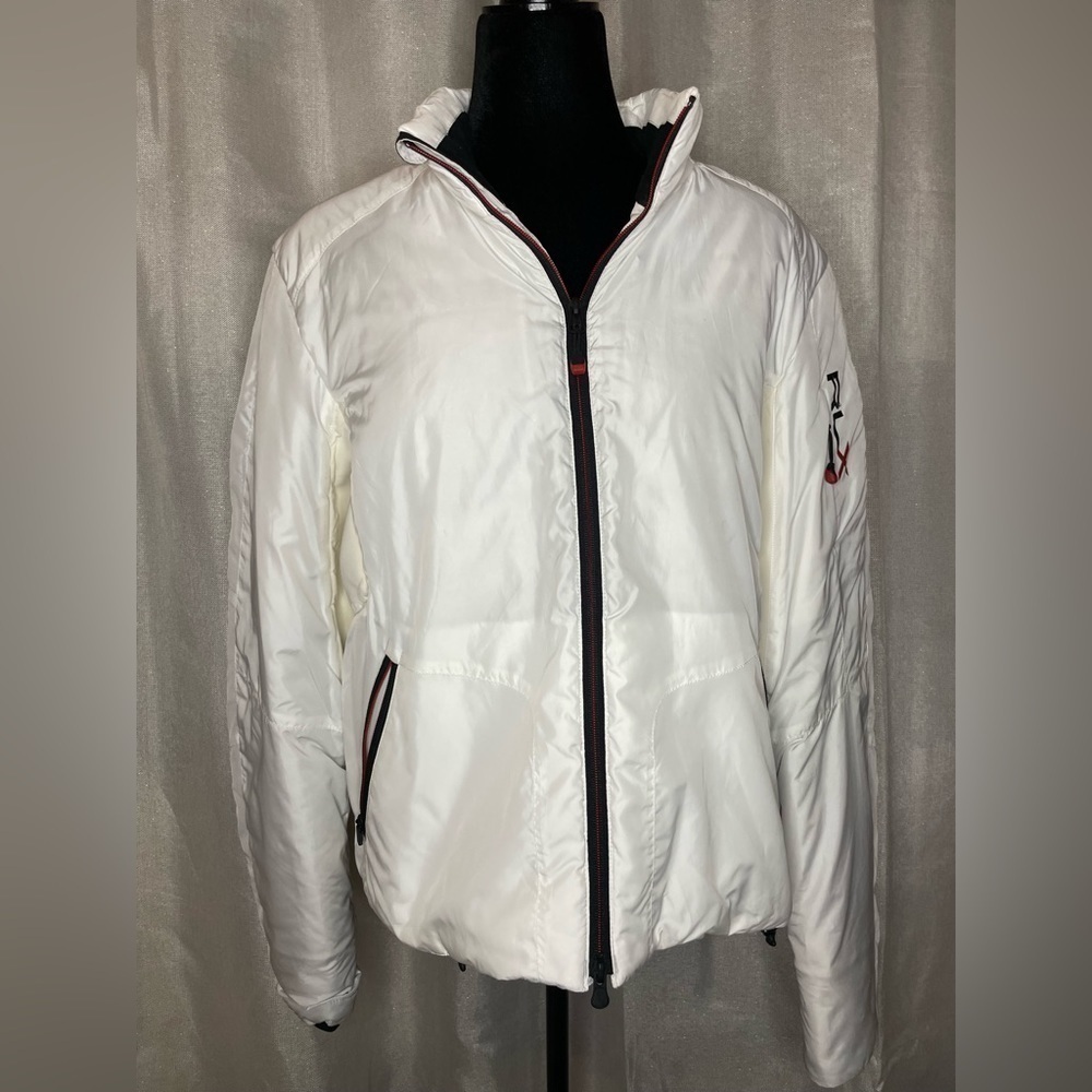 Women's RLX Ralph Lauren White Vail  Jacket.​​​​​​​​​​​​​​​​​​​​​​​​​​​